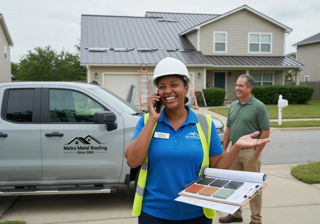 Storm Damage Metal Roof Repair in Mannsville, KY